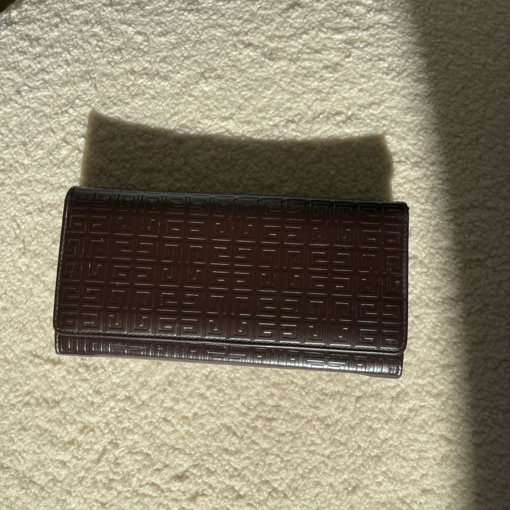 Vintage Brown Givenchy Wallet - Picture 3 of 7